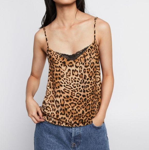 🆕🌿zara LEOPARD PRINT CAMI🌿 - Picture 2 of 8